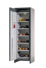 Asecos Armoire de stockage lithium-ion ION-LINE type&nbsp;90, hauteur x largeur x profondeur 1953 x 599 x 615 mm