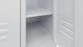 C+P tablette chaussures Evolo PLUS aménageable, largeur x profondeur 298 x 444 mm