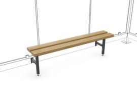 WSM Banc pour abri fumeurs