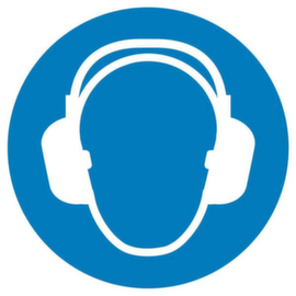 Panneau d'obligation Utiliser une protection auditive