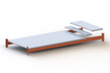 META Plancher avec panneaux en acier Multipal S pour les rayonnages à grande portée, largeur x profondeur 1825 x 1100 mm