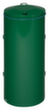 VAR Collecteur de déchets ignifugé Kompakt, 120 l, RAL6001 vert émeraude