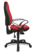 Topstar Siège de bureau pivotant Support SY avec assise ergonomique, rouge  S