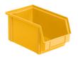 Bac à bec empilable Classic avec grande poignée encastrée, jaune, profondeur 230 mm