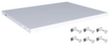 hofe Tablette pour rayonnage à boulonner type standard, largeur x profondeur 1000 x 800 mm