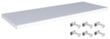 hofe Tablette pour rayonnage à boulonner type mi-lourd, largeur x profondeur 1300 x 500 mm