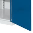 Kappes Armoire verticale RasterPlan®, 2 extensions, RAL7035 gris clair/RAL5010 bleu gentiane  S
