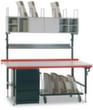 Rocholz Table d'emballage réglable en hauteur 2000, largeur x profondeur 2000 x 920 mm  S