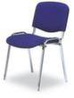 Nowy Styl Chaise polyvalente avec dossier capitonné, assise tissu (100 % polyoléfine), bleu