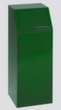 VAR Collecteur de recyclage P 80, 68 l, RAL6001 vert émeraude, couvercle RAL6001 vert émeraude