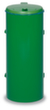 VAR Collecteur de déchets Kompakt Junior mit Einflügeltür, 120 l, RAL6001 vert émeraude
