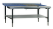 Rocholz table pour convoyeur à rouleaux à hauteur réglable 2000, largeur x profondeur 1955 x 920 mm  S