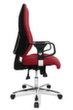 Topstar Siège de bureau pivotant Sitness 55 avec articulation Body-Balance-Tec®, rouge foncé  S