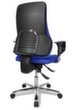 Topstar Siège de bureau pivotant Sitness 55 avec articulation Body-Balance-Tec®, bleu royal  S