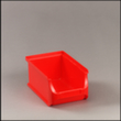 Allit Bac à bec ProfiPlus Box 2, rouge, profondeur 160 mm, polypropylène