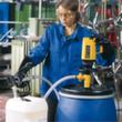 Lutz Kit de pompes vide-fûts électriques pour lessives alcalines, pour bases liquides, 87 l/min  S