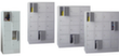 PAVOY Vestiaire multicases Basis gris clair avec max. 8 compartiments  S
