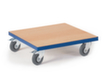 Rollcart Chariot à caisses avec zone de chargement en bois, force 250 kg, TPE bandage