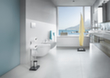 Blomus Garniture de toilette pure spa BATHROOM pour 2 rouleaux, acier inoxydable  S