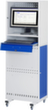 RAU Armoire pour PC mobiles Slim Line, RAL7035 gris clair/RAL5010 bleu gentiane  S