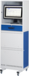 RAU Armoire pour PC mobiles Slim Line, RAL7035 gris clair/RAL5010 bleu gentiane