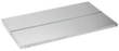 hofe Etagère à dossiers sans vis pour une utilisation des deux côtés, 5 tablettes, RAL7016 gris anthracite/RAL9006 aluminium blanc  S