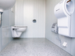 Säbu Conteneurs de toilettes FLADAFI® pour dames et messieurs, hauteur x largeur x profondeur 2600 x 3050 x 2170 mm  S
