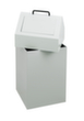 stumpf Conteneur de matériaux recyclables ignifugés, 45 l, RAL7035 gris clair, couvercle RAL7035 gris clair  S