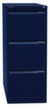 Bisley Armoire pour dossiers suspendus, 3 extensions, bleu Oxford/bleu Oxford  S