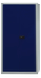 Bisley Armoire de classement, 4 hauteurs des classeurs, gris clair/bleu Oxford  S