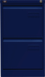 Bisley Armoire pour dossiers suspendus Light, 2 extensions, bleu Oxford/bleu Oxford  S