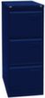 Bisley Armoire pour dossiers suspendus Light, 3 extensions, bleu Oxford/bleu Oxford  S