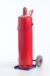 Rollcart Chariot à bouteilles, pour 1 x 33 kg de gaz de propane bouteille, bandage air  S
