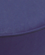 Tabouret pivotant hauteur réglable avec assise en similicuir, assise bleu, roulettes  S