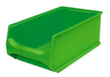 Bac à bec Grip avec fond à picots, vert, profondeur 500 mm, polypropylène