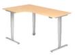 table d’angle assis-debout à hauteur réglable électriquement XDSM-Serie