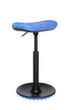 Topstar Siège assis-debout Sitness H2 avec assise skateboard, hauteur d’assise 570 - 770 mm, assise bleu