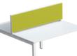 Paperflow Cloison de table, hauteur x largeur 330 x 1400 mm, paroi vert