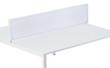 Paperflow Cloison de table, hauteur x largeur 330 x 1600 mm, paroi blanc  S