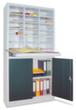 PAVOY Cabinet postal/brochure Basis, 18 compartiments