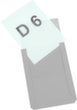 EICHNER Panneau d'affichage, DIN A6, face arrière magnétique