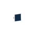 Gera Cloison de table insonorisante Pro, hauteur x largeur 1200 x 1400 mm, paroi bleu