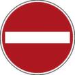 Panneau d'interdiction SafetyMarking® selon le Code de la route