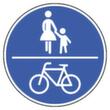 Panneau de signalisation pour les piétons et les cyclistes SafetyMarking® selon l'OAV