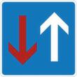 Panneau de signalisation SafetyMarking® Priorité à la circulation en sens inverse selon le StVO