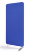Cloison de séparation insonorisante, hauteur x largeur 1600 x 1000 mm, paroi bleu