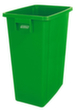 Collecteur ouvert de matières recyclables probbax®, 60 l, vert