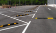 Moravia Délimitation de parkings Park-AID®, largeur 900 mm, noir/blanc  S