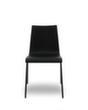 chaise coque en bois SIT-ON BB-3 avec piètement 4 pieds, noir
