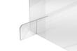 Legamaster cloison de table BASIC en verre acrylique, hauteur x largeur 700 x 850 mm  S
